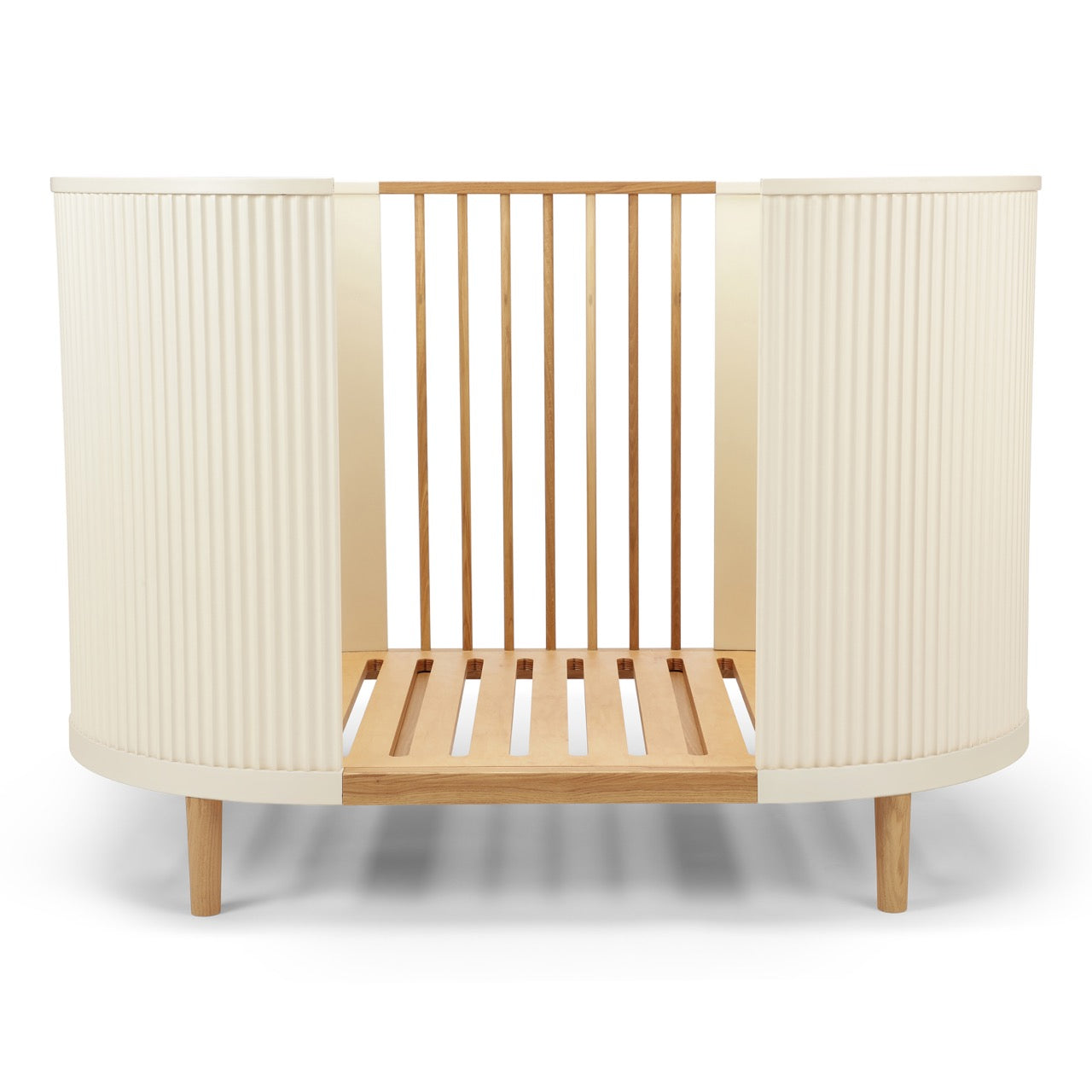 KAS Kopenhagen-Babycot-cotbed-Babybett-Kai-creme-Eiche-kbc001