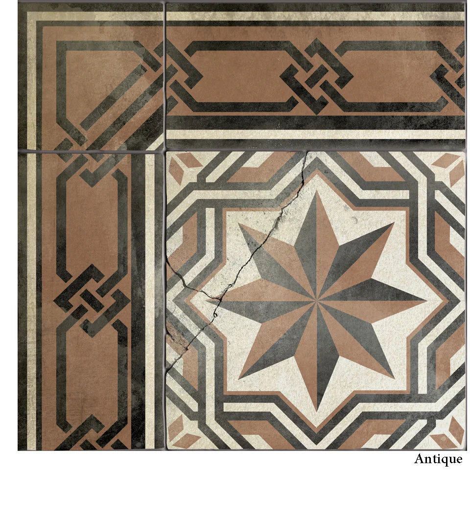 Beija-Flor-World-Gothic-Terracotta-Antique-Vinyl-Rug-