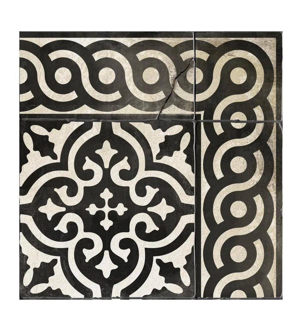 Beija-Flor-World-Mountain-black-and-white-antique-vinyl-rug