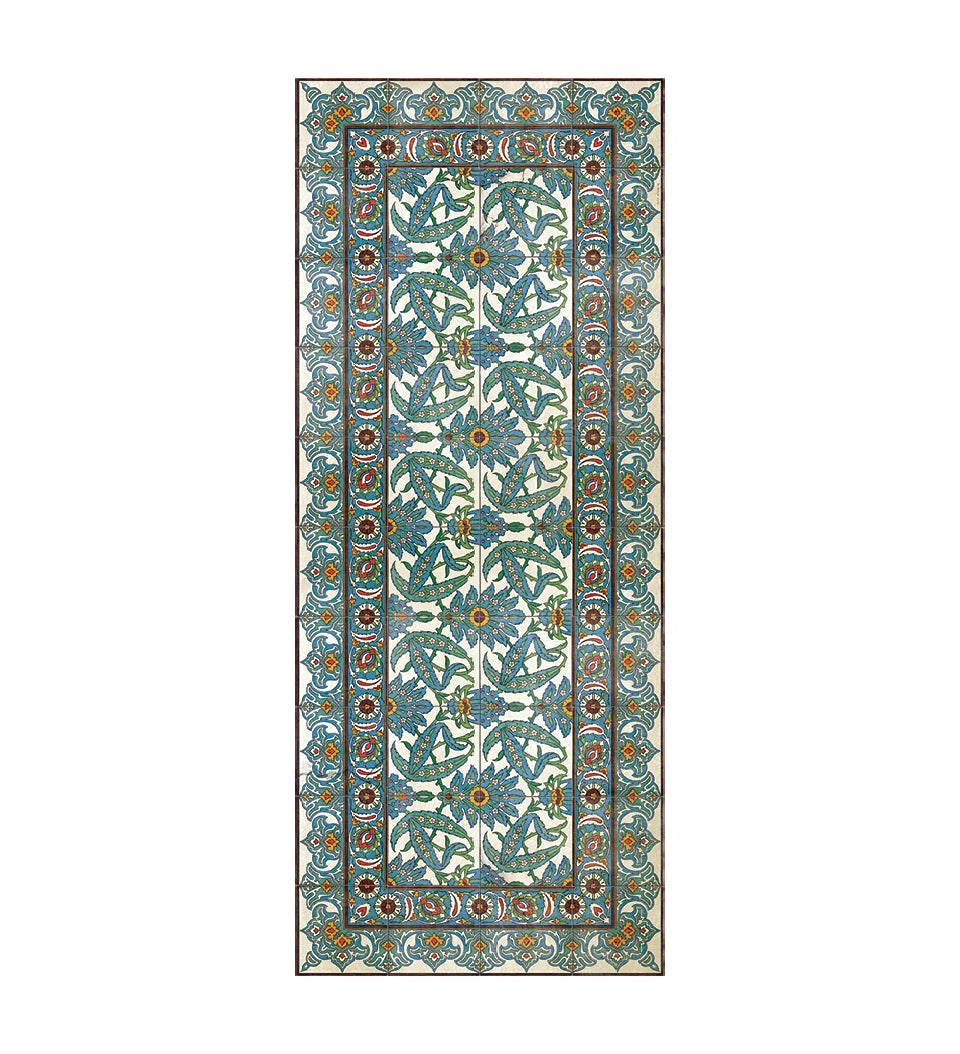 Beija-Flor-World-Vinyl-Rug-Armenian-Framed-Lucca