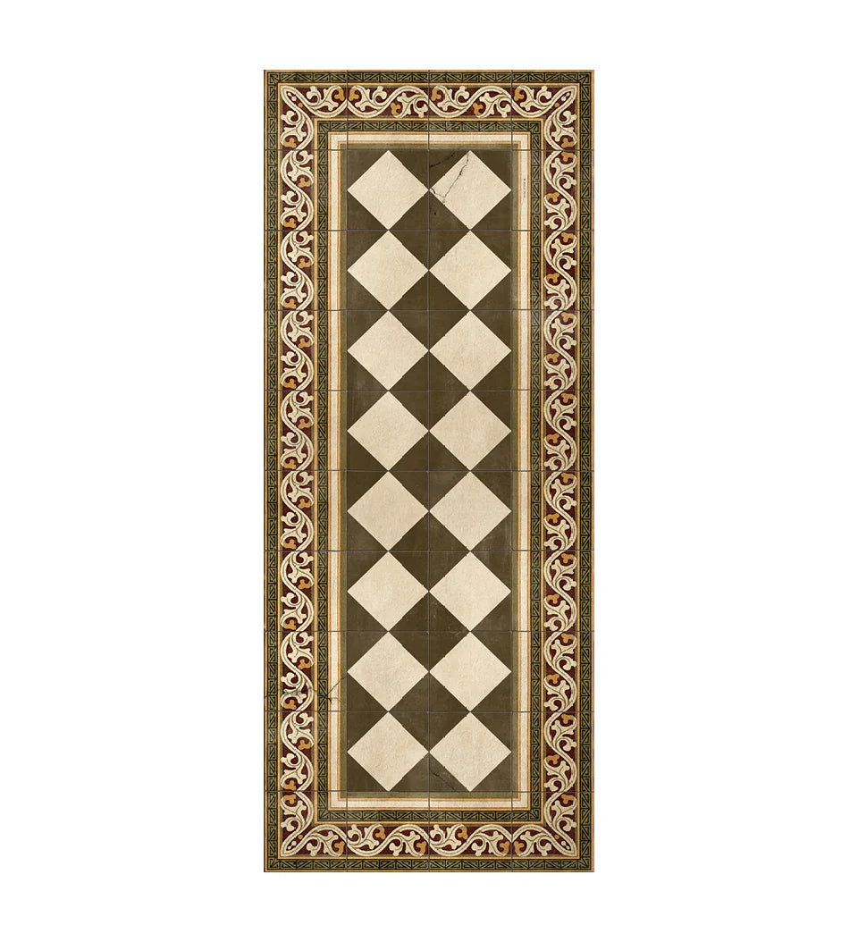 Beija-Flor-World-Vinyl-Rug-Gambit-Olive-