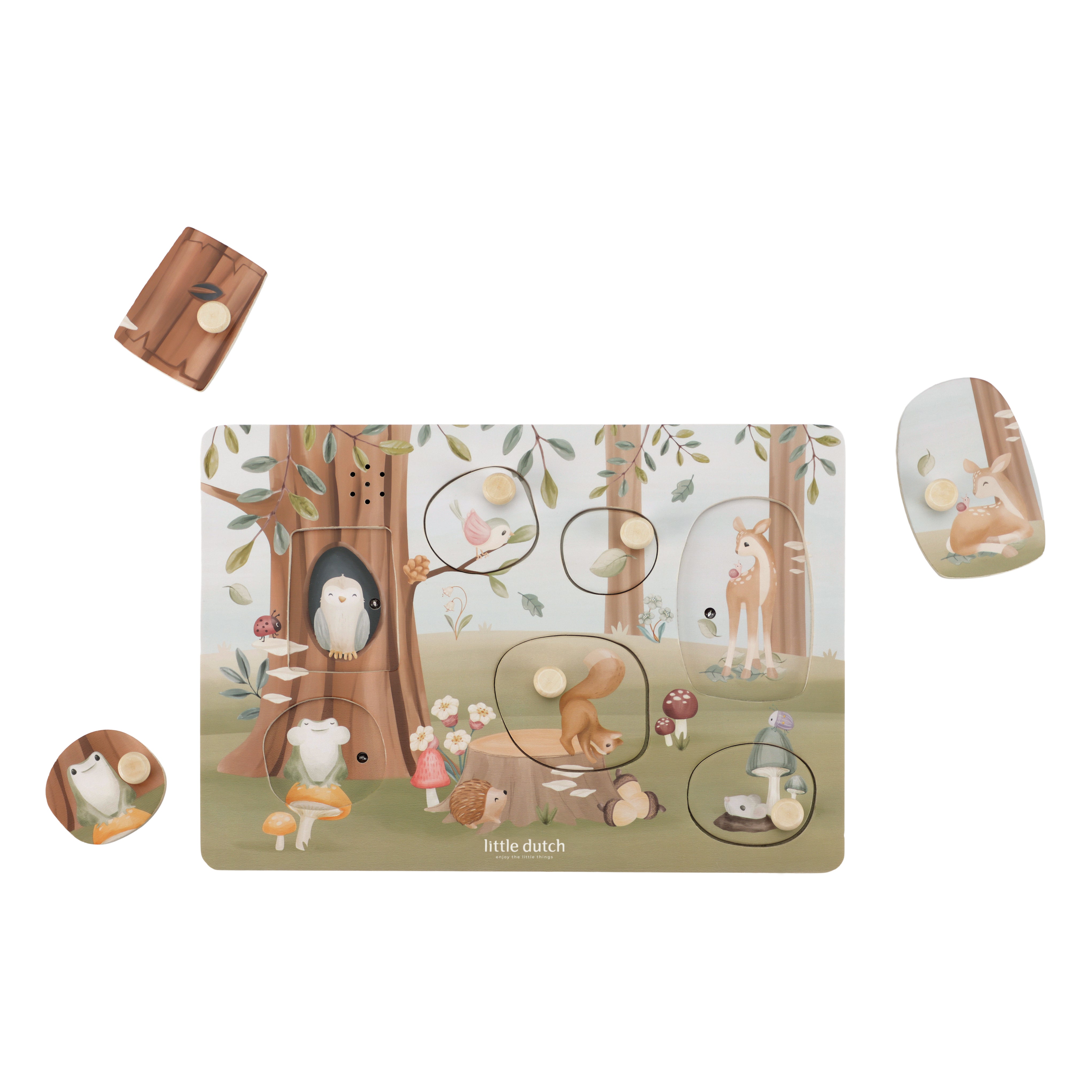 Little-Dutch-Sound-Puzzle-Forest-Friends-LD7240