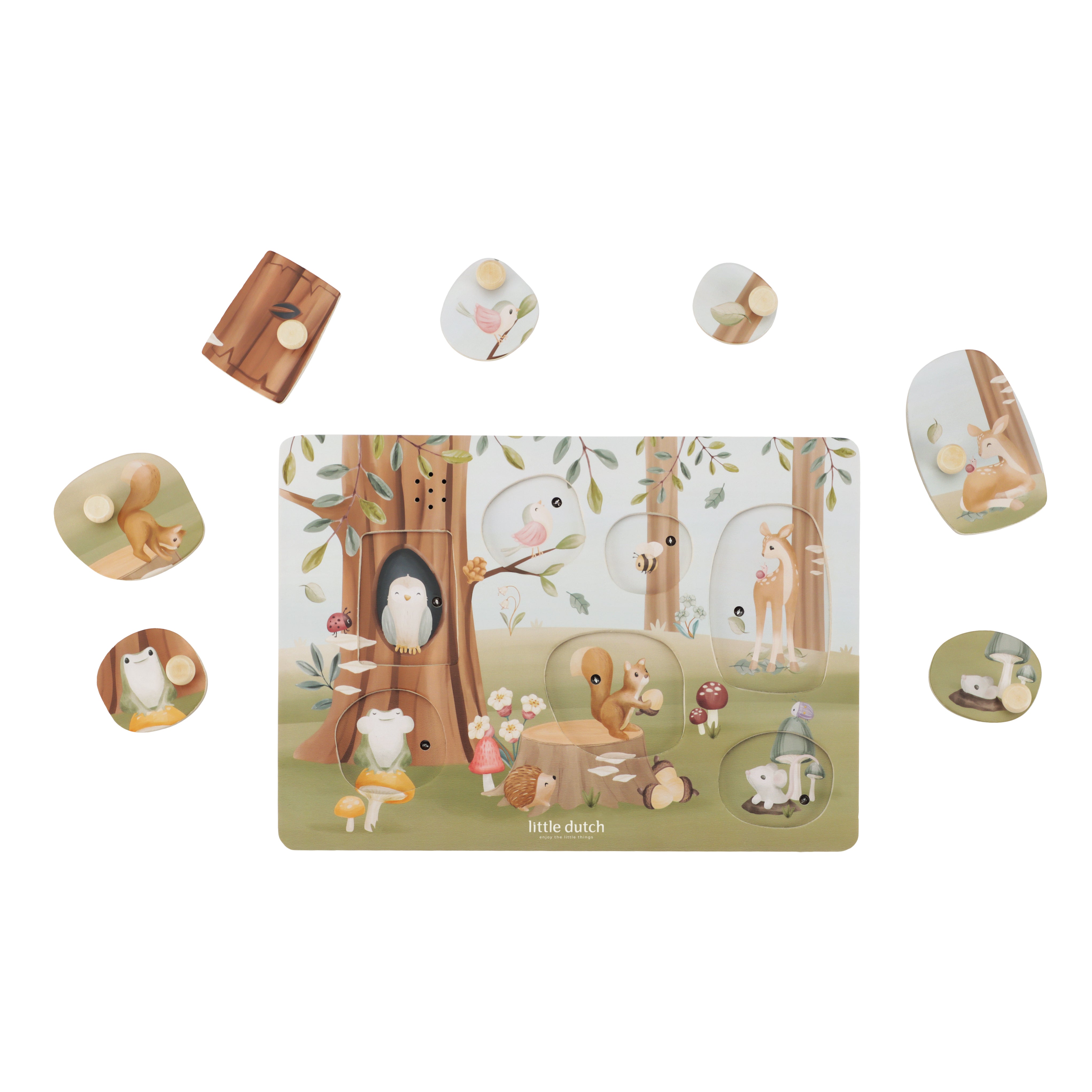 Little-Dutch-Sound-Puzzle-Forest-Friends-LD7240