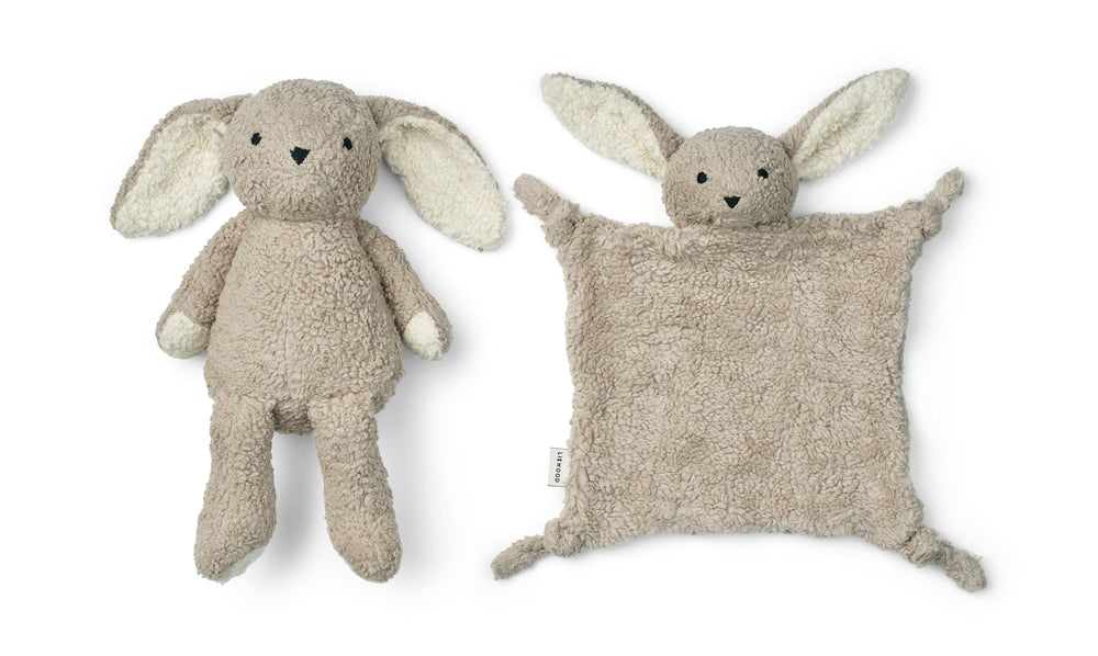 Liewood-Tedbabyset-1412-palegrey-Rabbit