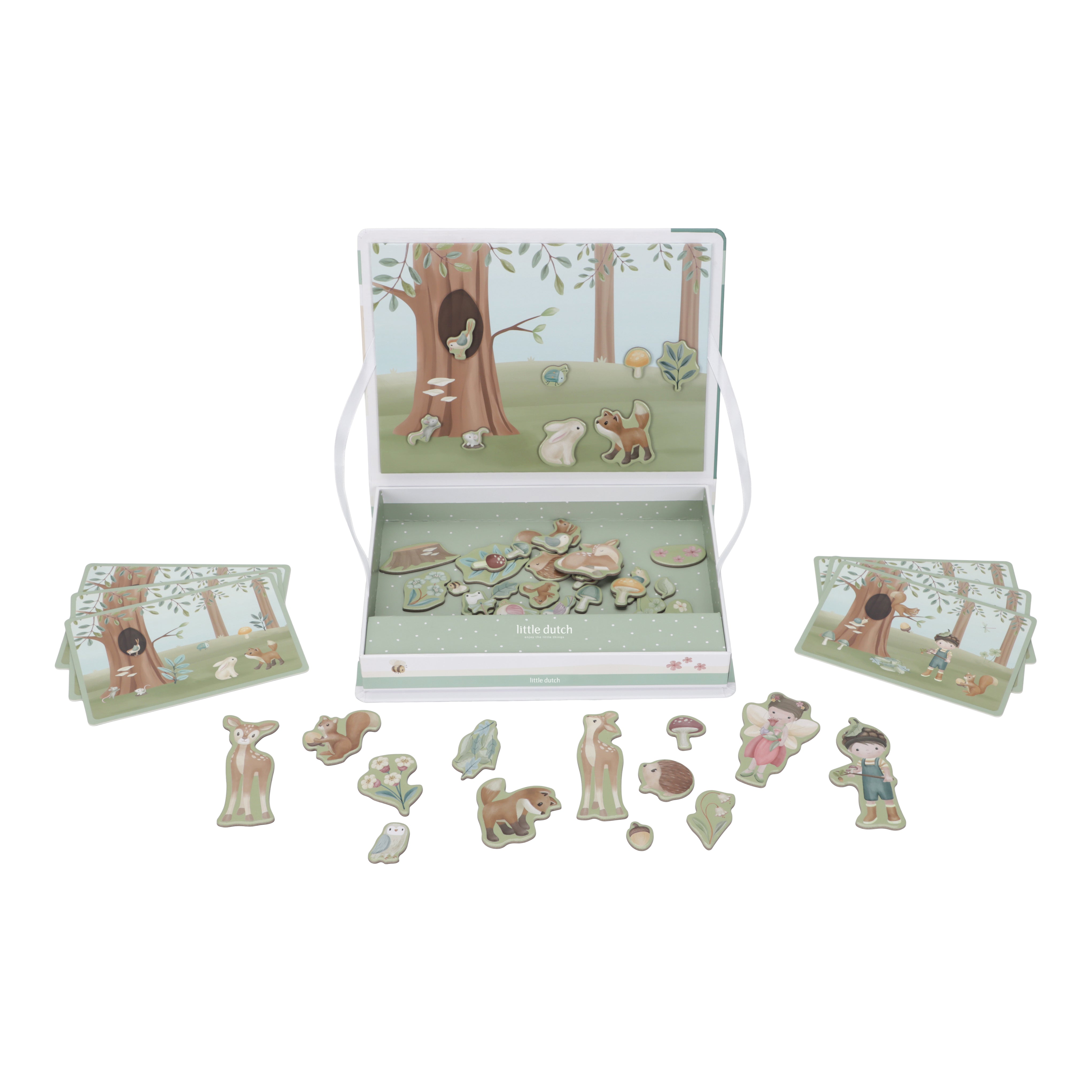 Little-Dutch-LD7253-Magnetic-playboeard-Forest-Friends