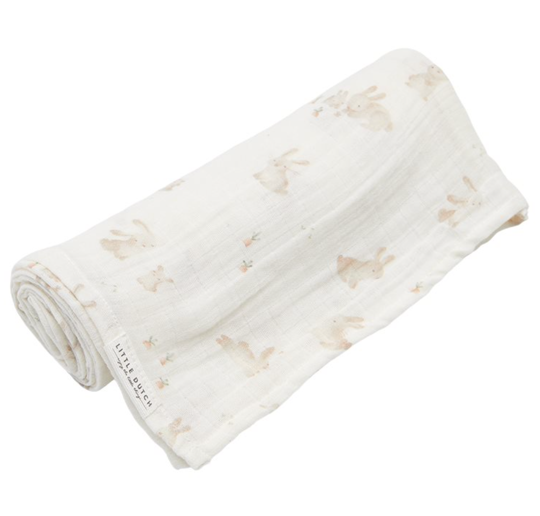 Little-Dutch-Swaddle-Muslin-Baby-Bunny- TE51903023