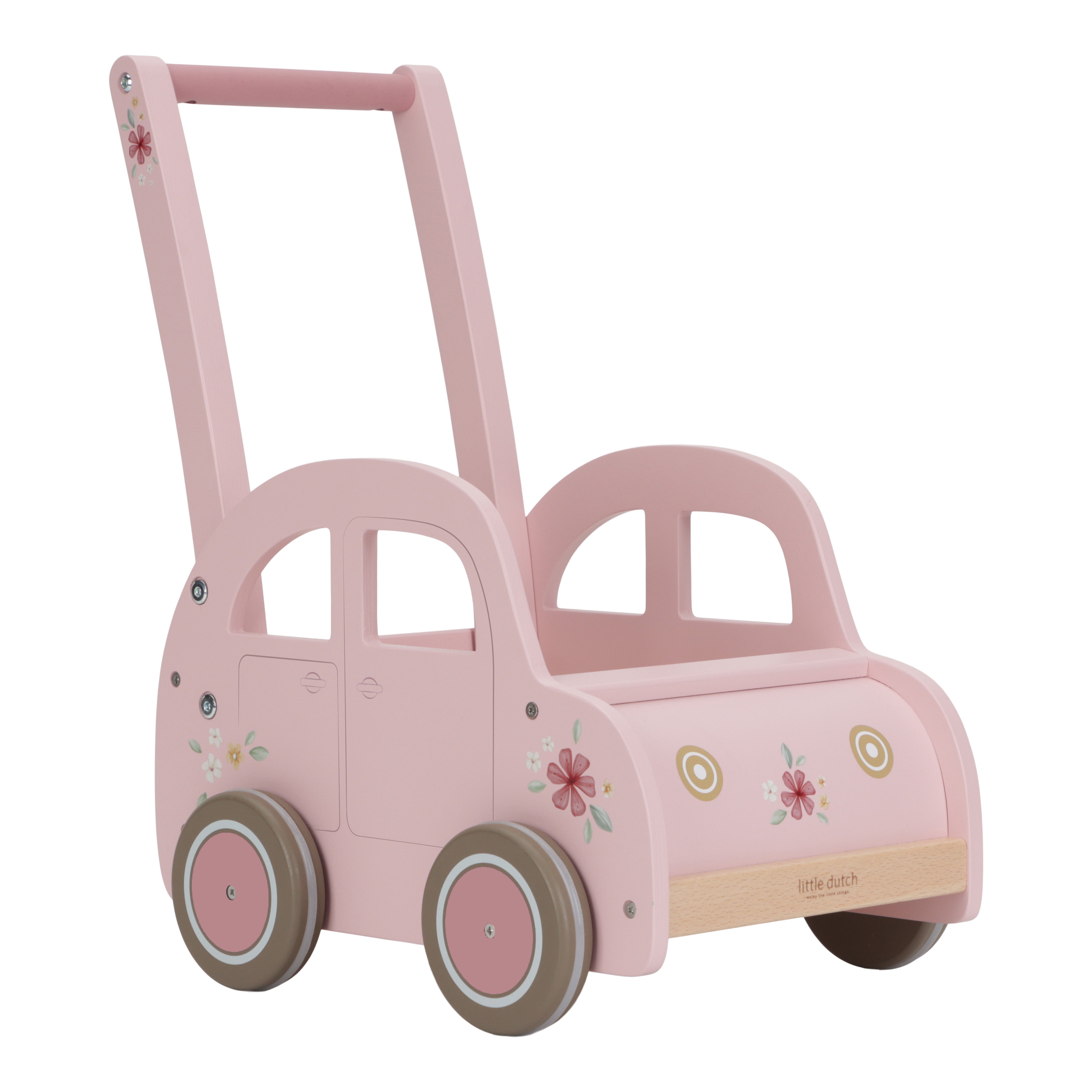 Little-Dutch-Lauflernwagen-Walker-Wagon-pink-LD7128