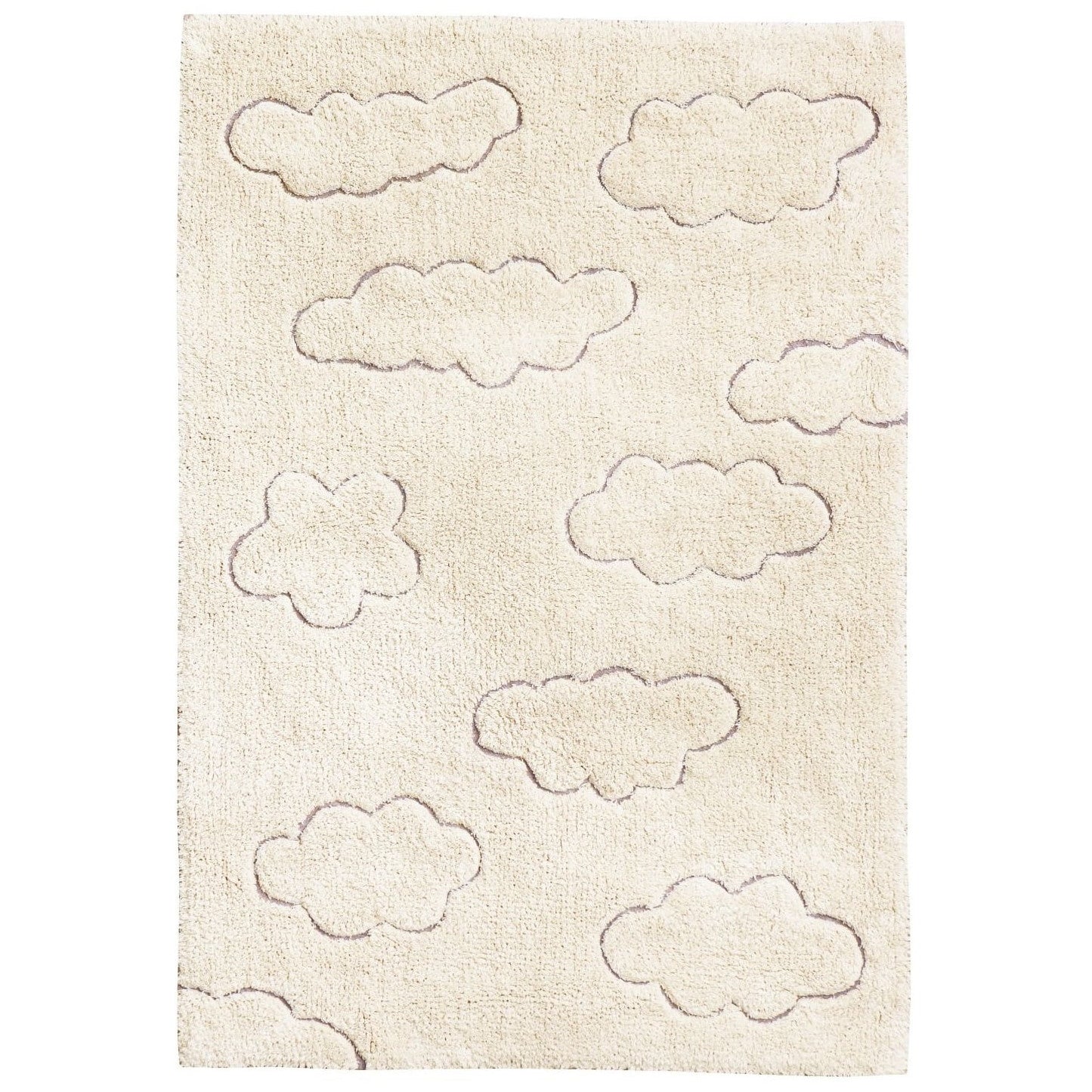 Tapis lavable Lorena Canals Cycled Clouds, trois tailles