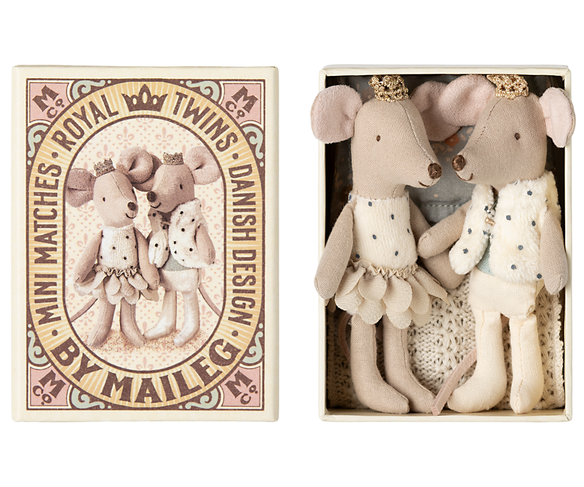 Maileg-Royal-Twins-mice-little-sister-little-brother-in-matchbox-17-5100-00