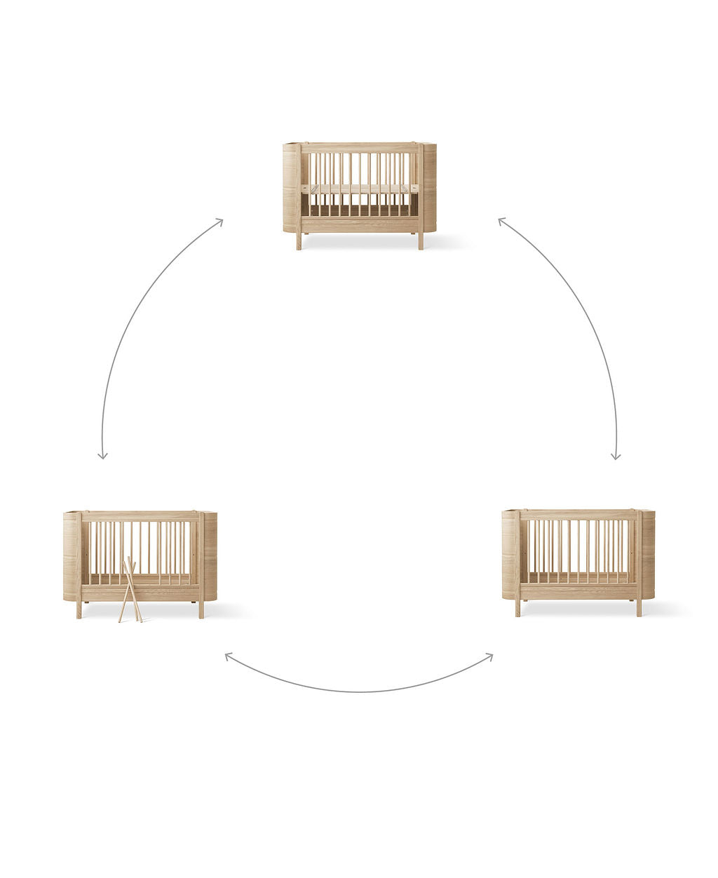 Oliver-Furniture-Wood-Mini-basic-Babybett-umbaubar