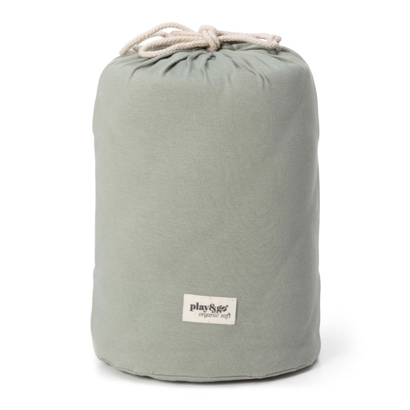 Playgo-Wickeltasche-Krabbeldecke-Aufbewahrung-Meadow green-