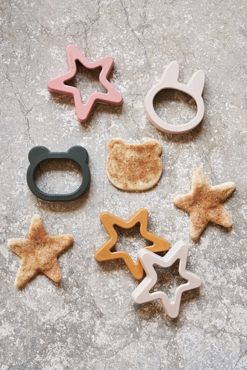 Liewood-Andy-Cookie Cutters-Ausstechformen-mustard mix