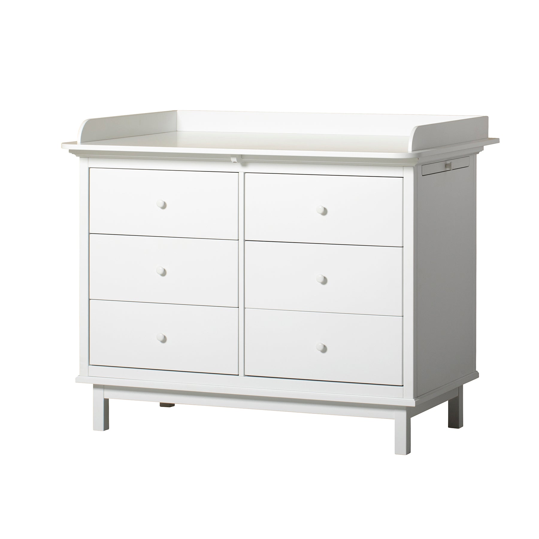 Oliver Furniture Seaside changing table with six drawers and optional pull-outs