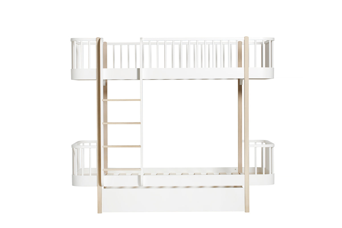 Oliver Furniture Wood Original bunk bed, 90 x 200 cm, white/oak